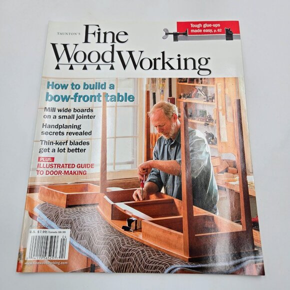 Tauton’s Fine Woodworking Magazine Lot February April June August October Decemb - Picture 6 of 14